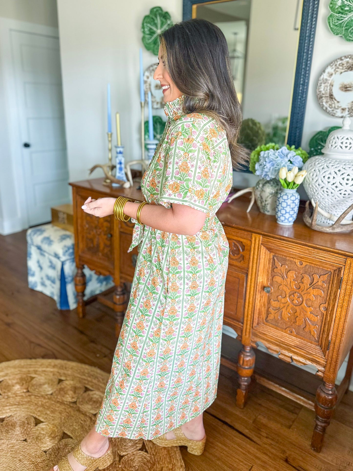 The Heirloom Floral Dress