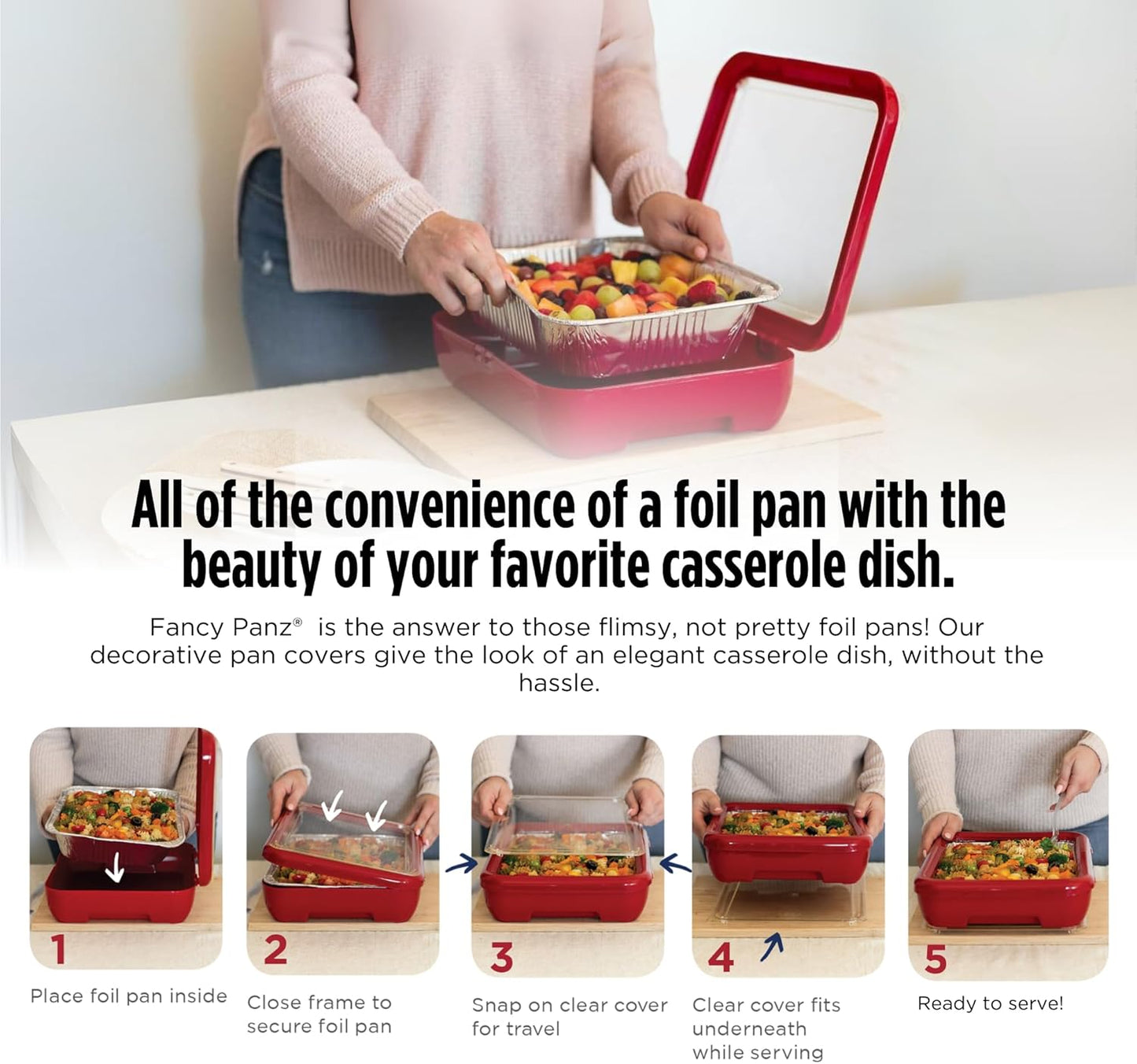 Fancy Panz Classic Pan in White