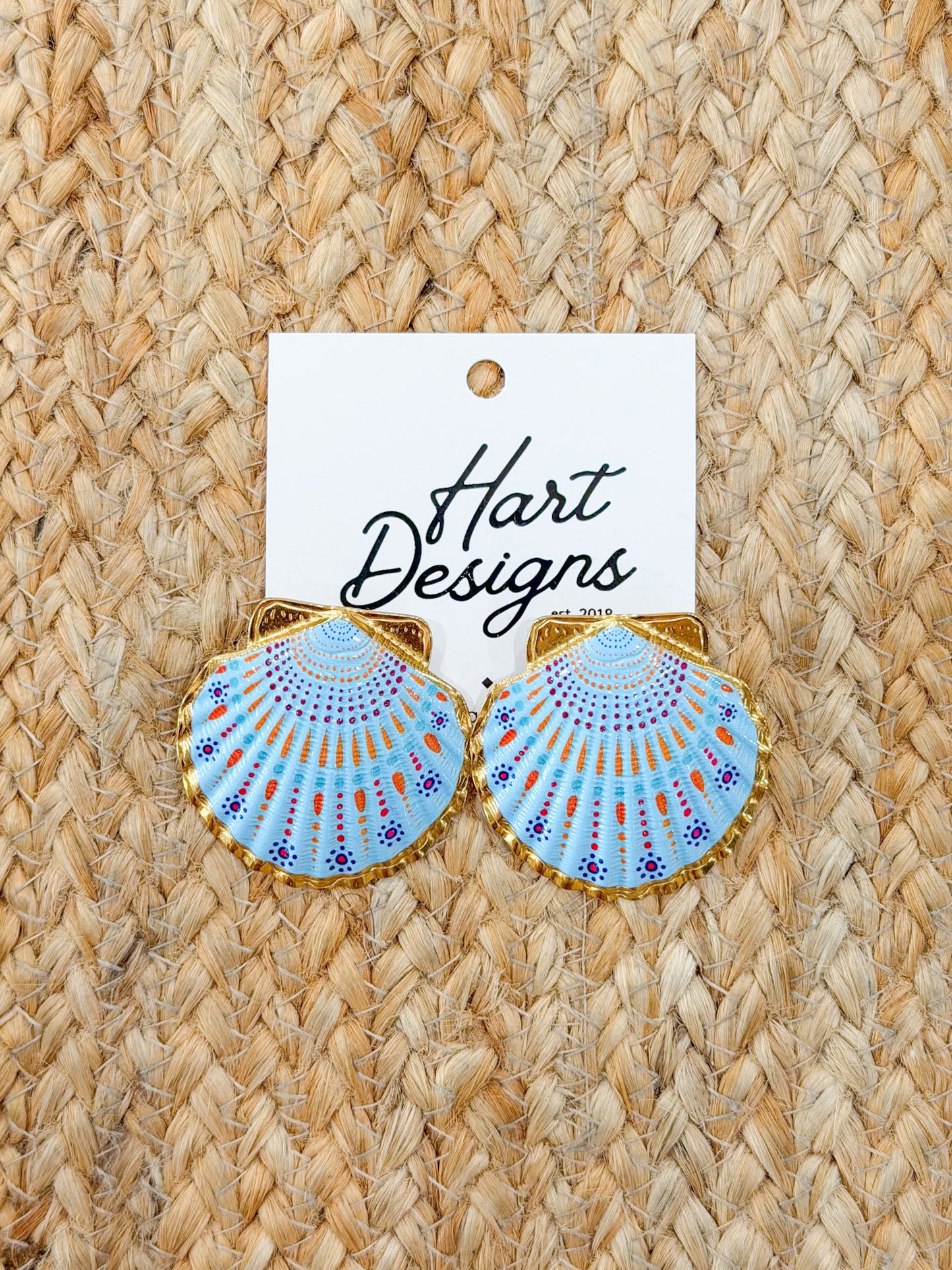 Hart Designs | Seaside Grace Earrings in Blue