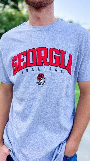 Georgia Bulldogs Embroidered Tee