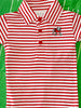 Georgia Bulldog Stripe Polo Creeper