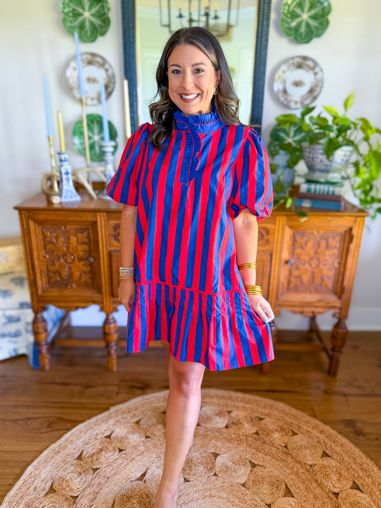 Patriotic Picnic Mini Dress