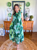 The Magnolia Floral Ruffle Dress
