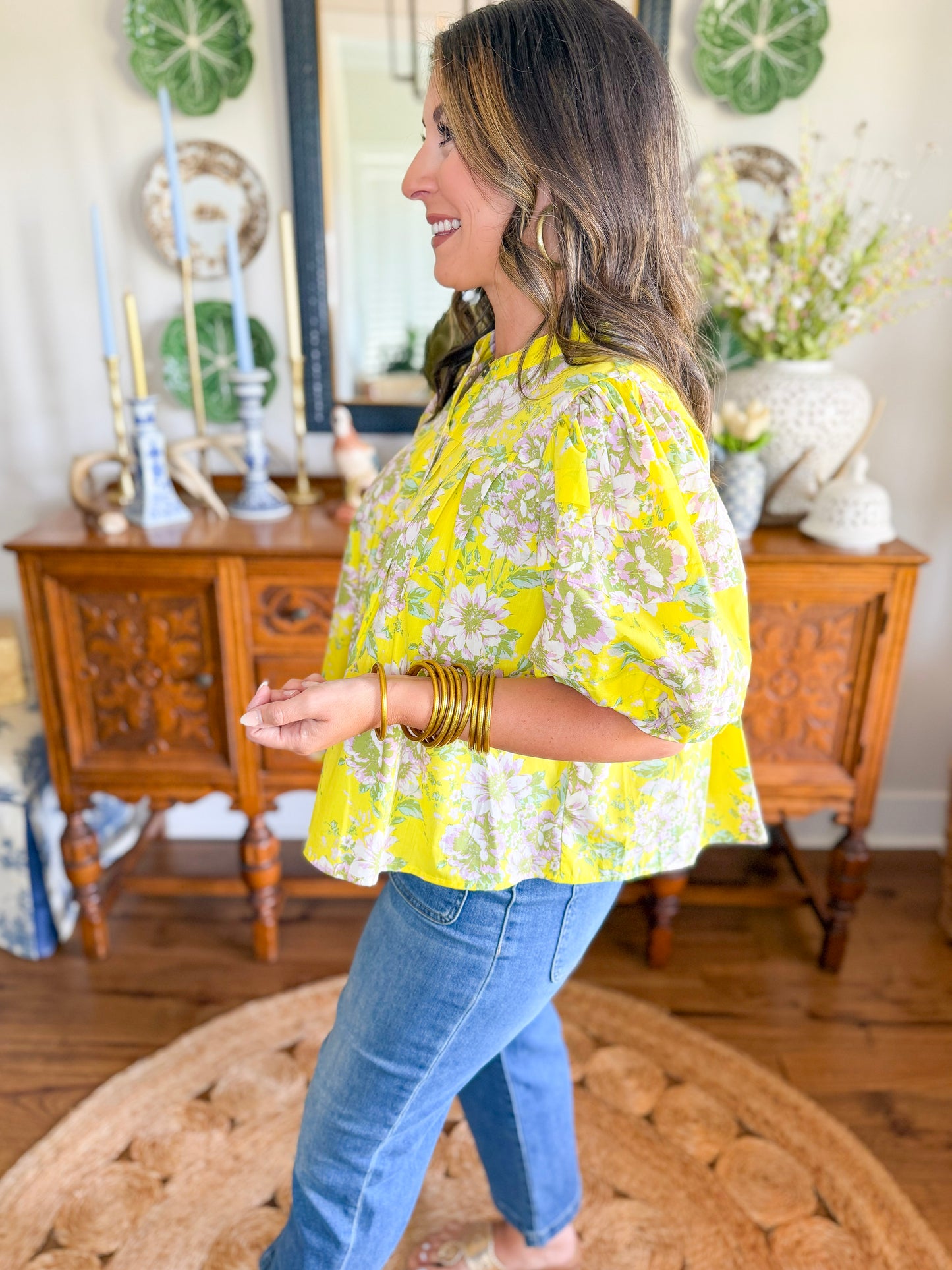 Limoncello Garden Blouse