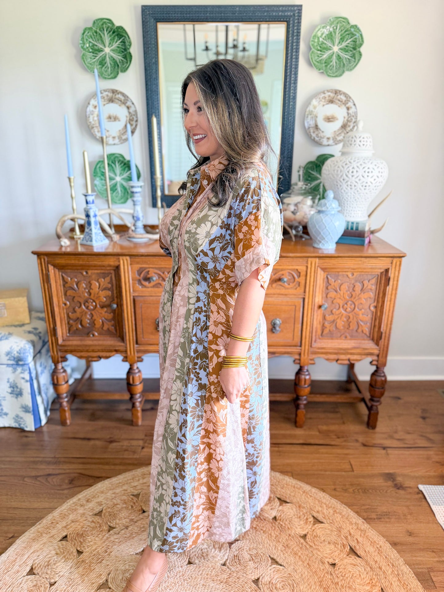 Wildflower Mosaic Dress