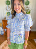 Bluebell Mosaic Top