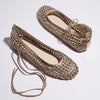 Sadie Ballet Flats in Gold