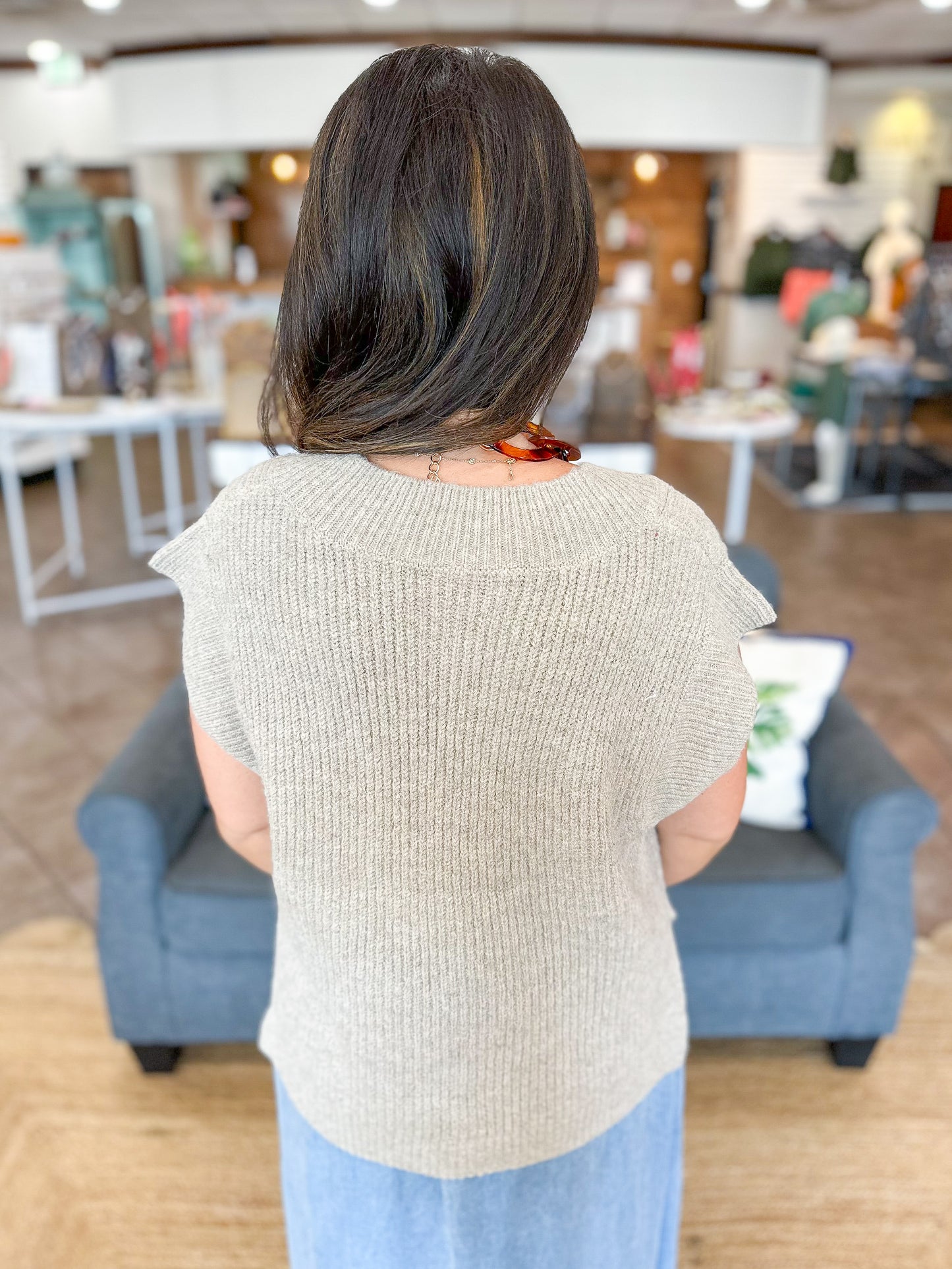 Cozy Chapter Sweater Vest