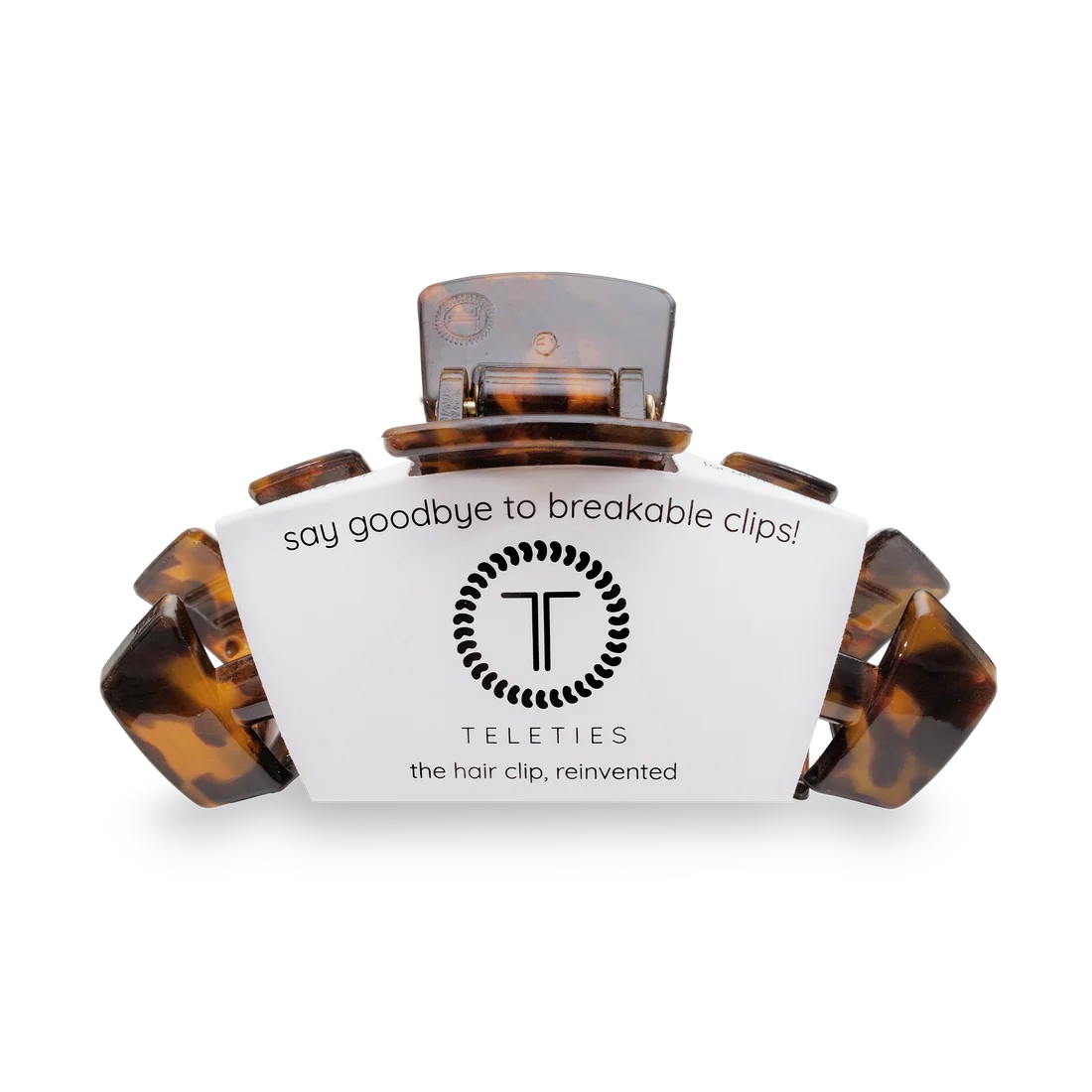 Teleties | Classic Tortoise Large Claw Clip
