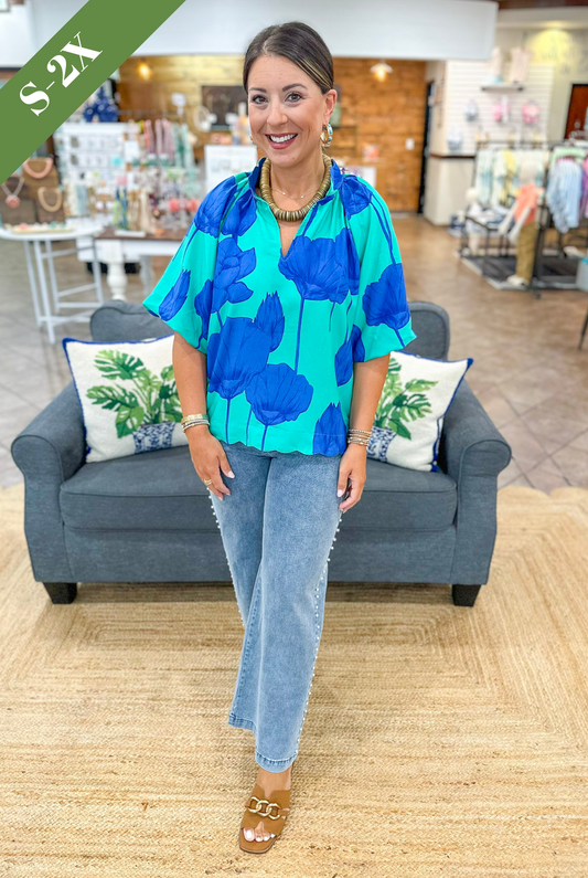 Feeling Fresh Floral Top