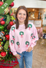 Mary Square Millie Sweatshirt in Wreaths