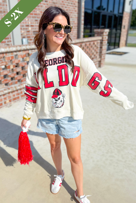 The Georgia Classic Boxy Crewneck