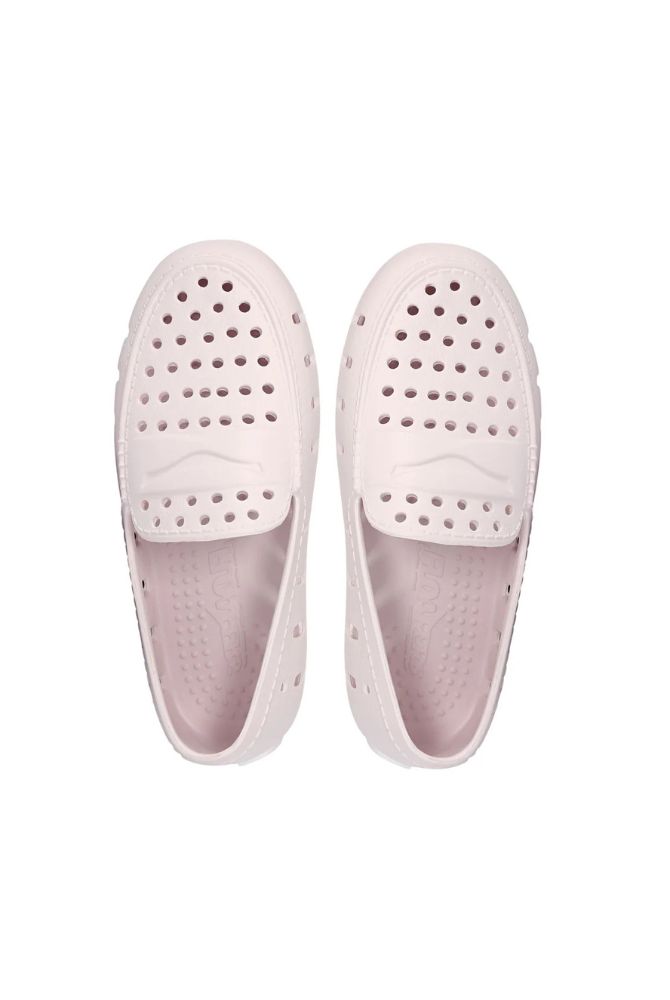 Floafers | Kids' Prodigy Driver Loafers in Dusty Pink/Bright White