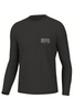 Southern Point SOUTHERN OUTDOORS LONG SLEEVE TEE in Charcoal