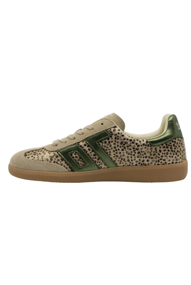 Back 70 | Cloud Sneakers in Pois Gold Forest
