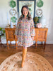 Heart of Grace | Eloise Mini Caftan in Heatherwood Linen