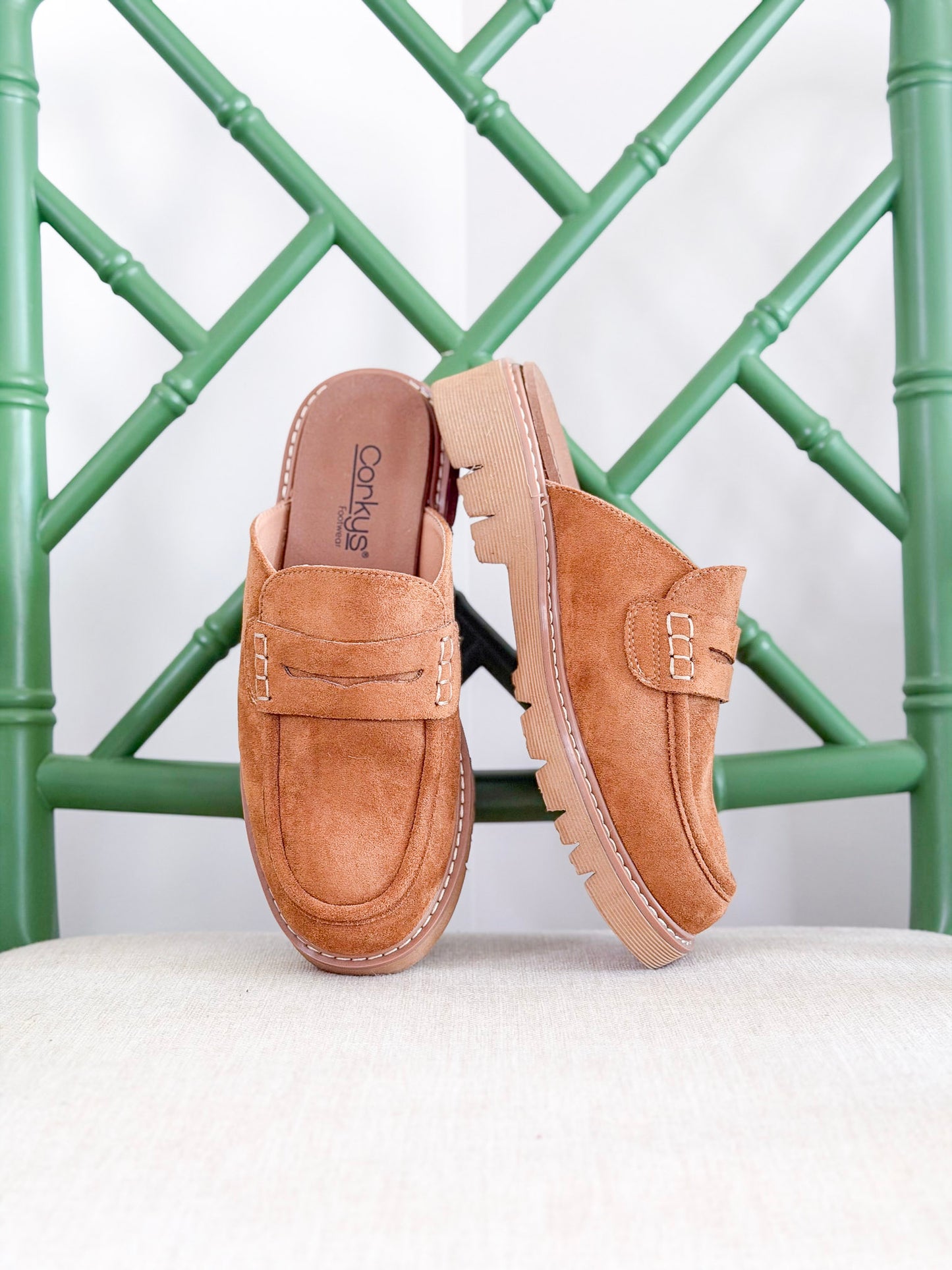 Corkys | Get Lucky Mule in Camel