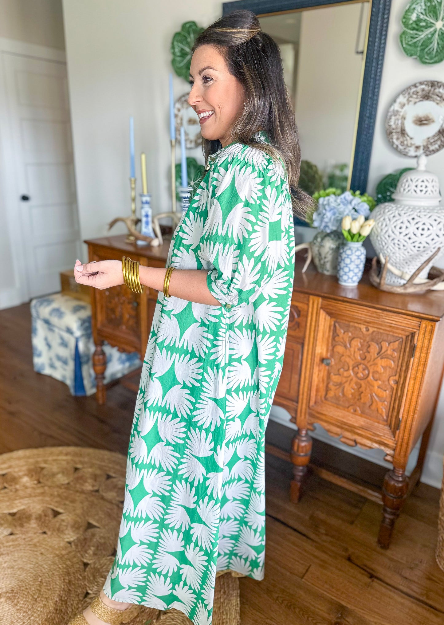 Sunshine Tienda | Viridian Tile Oasis Dress