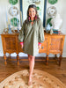 Caryn Lawn | Reese Dress in Olive