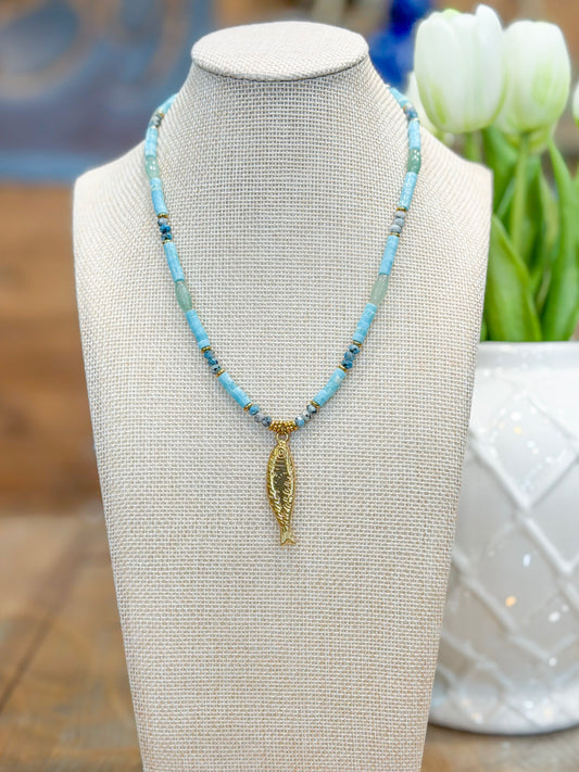 Hart Designs | Seafoam Strand Necklace