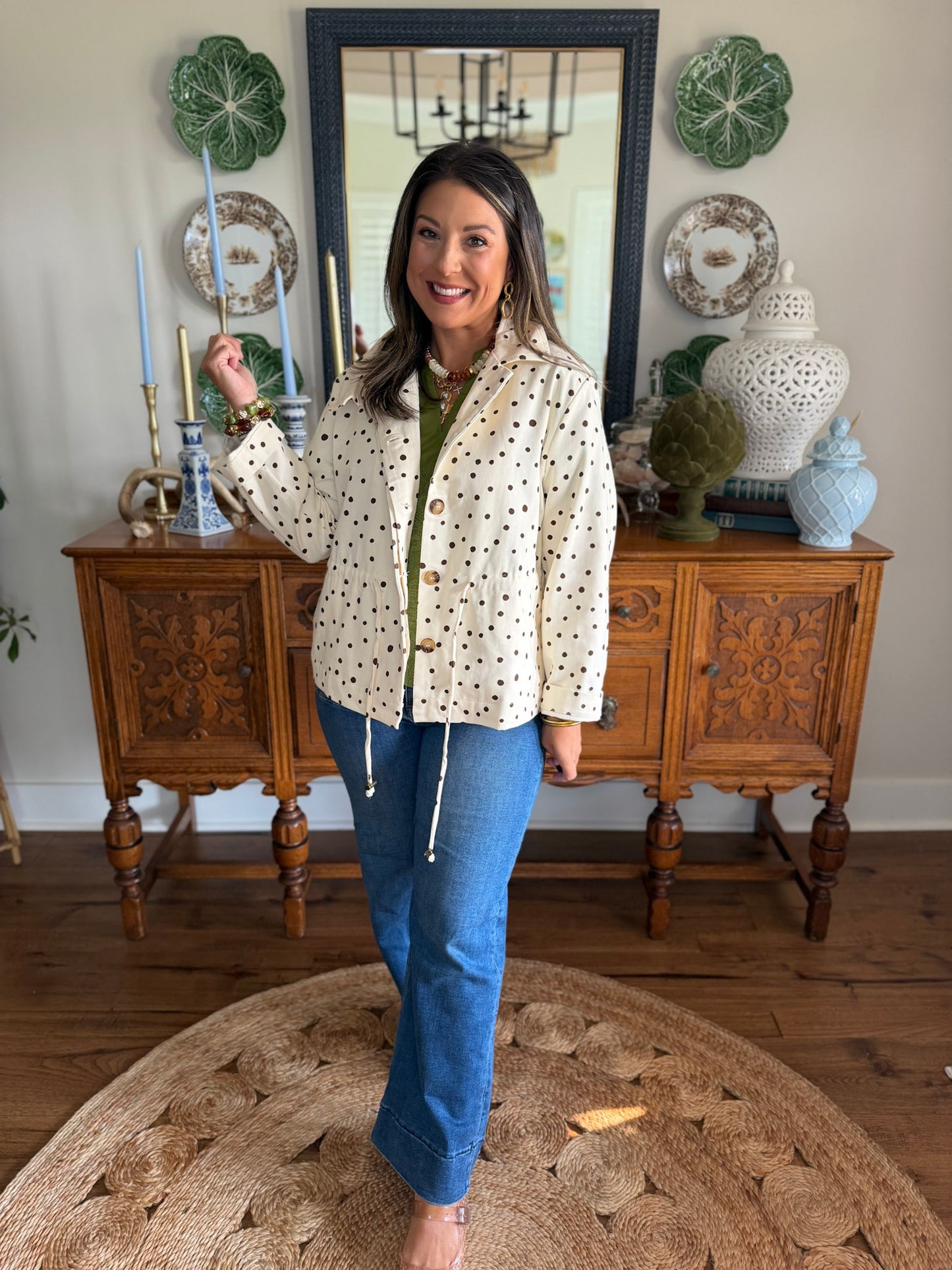 The Marlowe Dot Jacket
