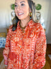 Cinnamon Paisley Dress