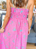 Look Here Floral Maxi in Pink