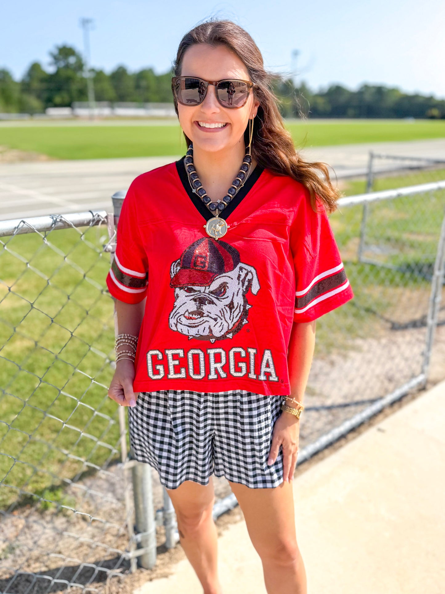 Stewart Simmons | GA Blitz Sequin Jersey Tee