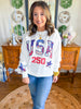 Americana Patchwork Sweatshirt