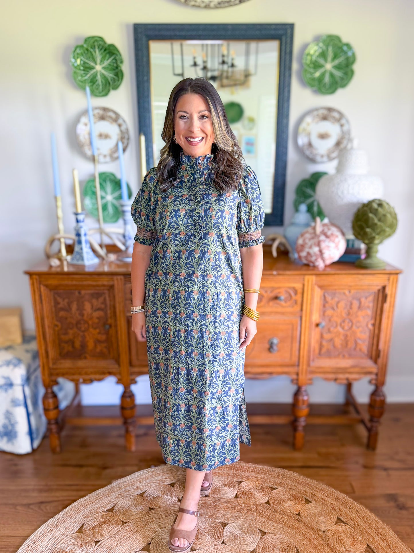 The Maisie Floral Midi Dress
