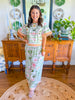 Heart of Grace | Skirt Set in Palm Postal