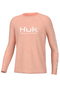 Youth Huk Pursuit Long Sleeve Heather Shirt 827