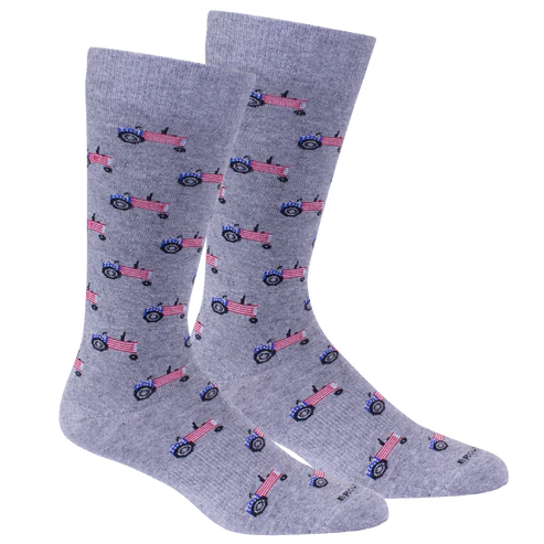 Brown Dog Farm America in Light Heather Grey