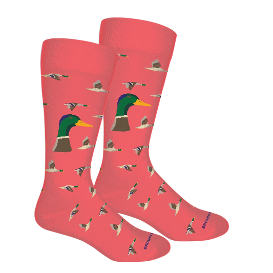 Brown Dog | Mallard Head Crew Socks in Dubarry