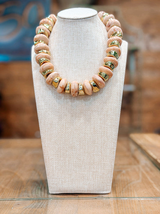 Hart Design | The Margot Necklace in Tan