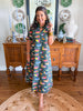 Caryn Lawn | Georgia Duck Dress in Green