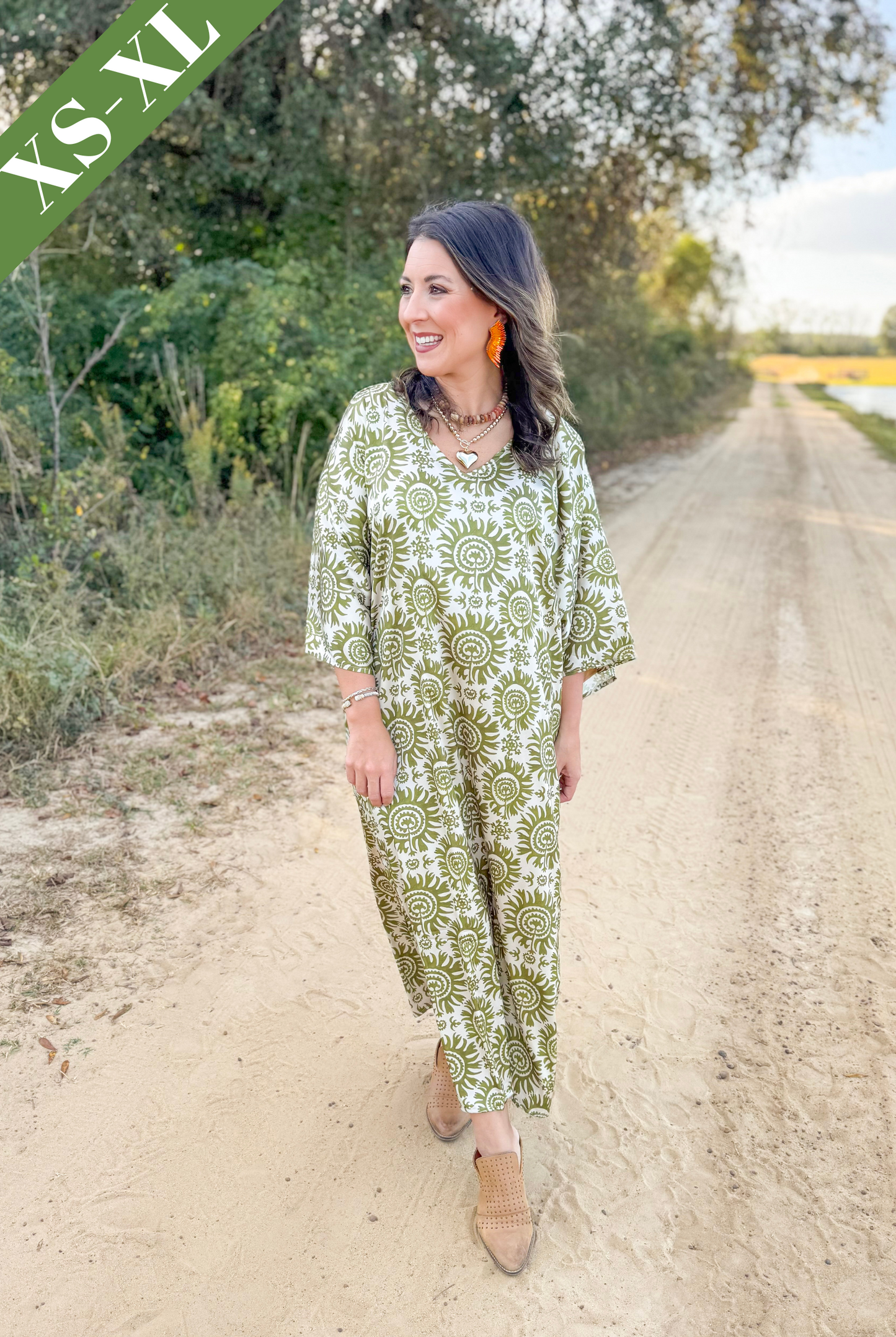 Solelia Goldie Maxi in Olivine