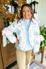 Cozy Charmer Floral Puff Jacket