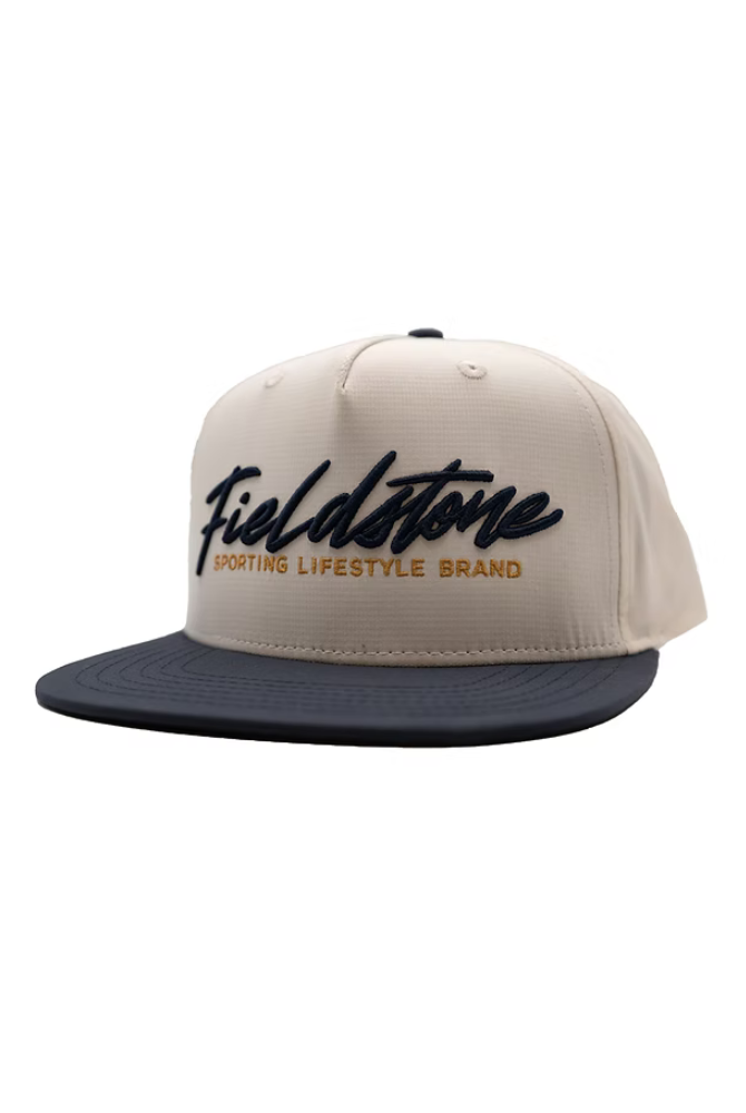 Fieldstone | Blue Bill Full Logo Performance Hat