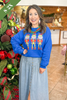 Colorful Nutcracker Blue Sweatshirt