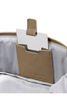 Katie Loxton | Fold-Out Suedette Mirror Makeup Bag in Taupe