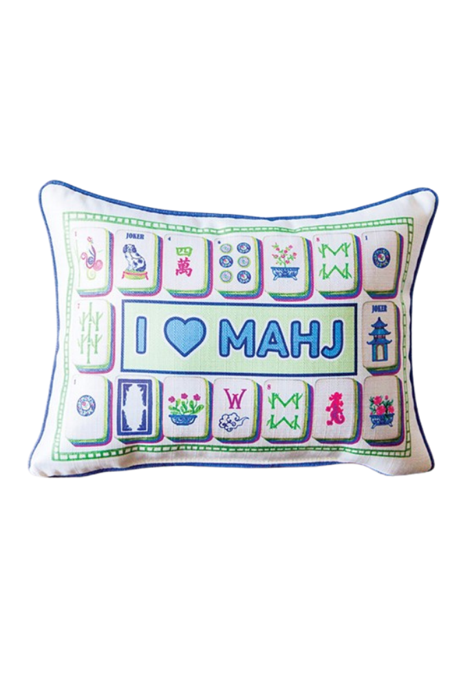 Little Birdie | I Love Mahj Pillow