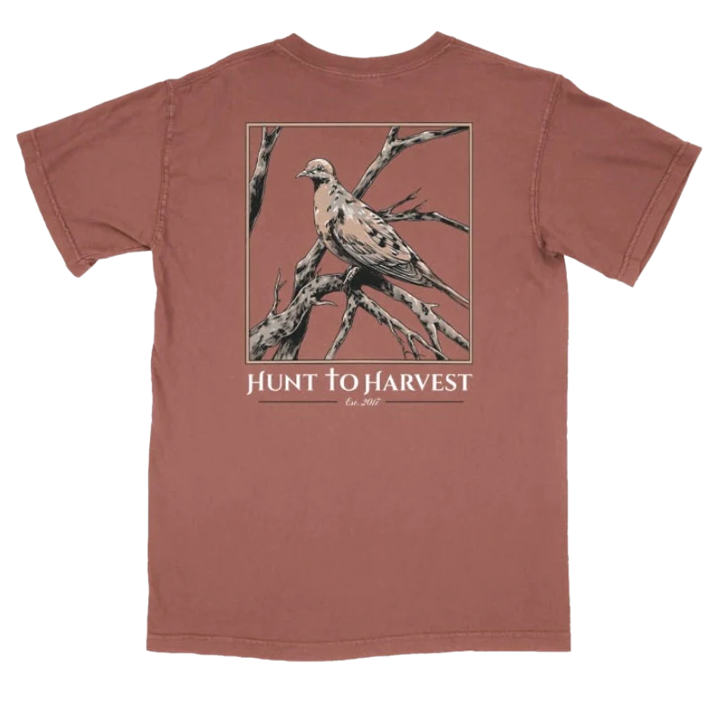 Hunt to Harvest Dove Tee in Clay