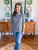 Adrienne | Jodie Top in Black Gingham