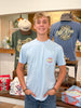 Old Row | Circle Logo T-Shirt in Hydrangea