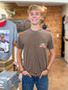 Old Row | The Banquet Cowboy 2.0 T-Shirt in Espresso