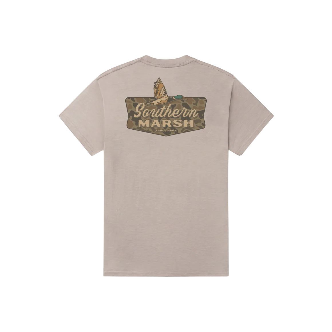 Southern Marsh | Youth Branding - Inflight Badge T-Shirt in Washed Burnt Taupe