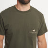 Southern Marsh | Branding - Retro Camo T-Shirt in Dark Olive