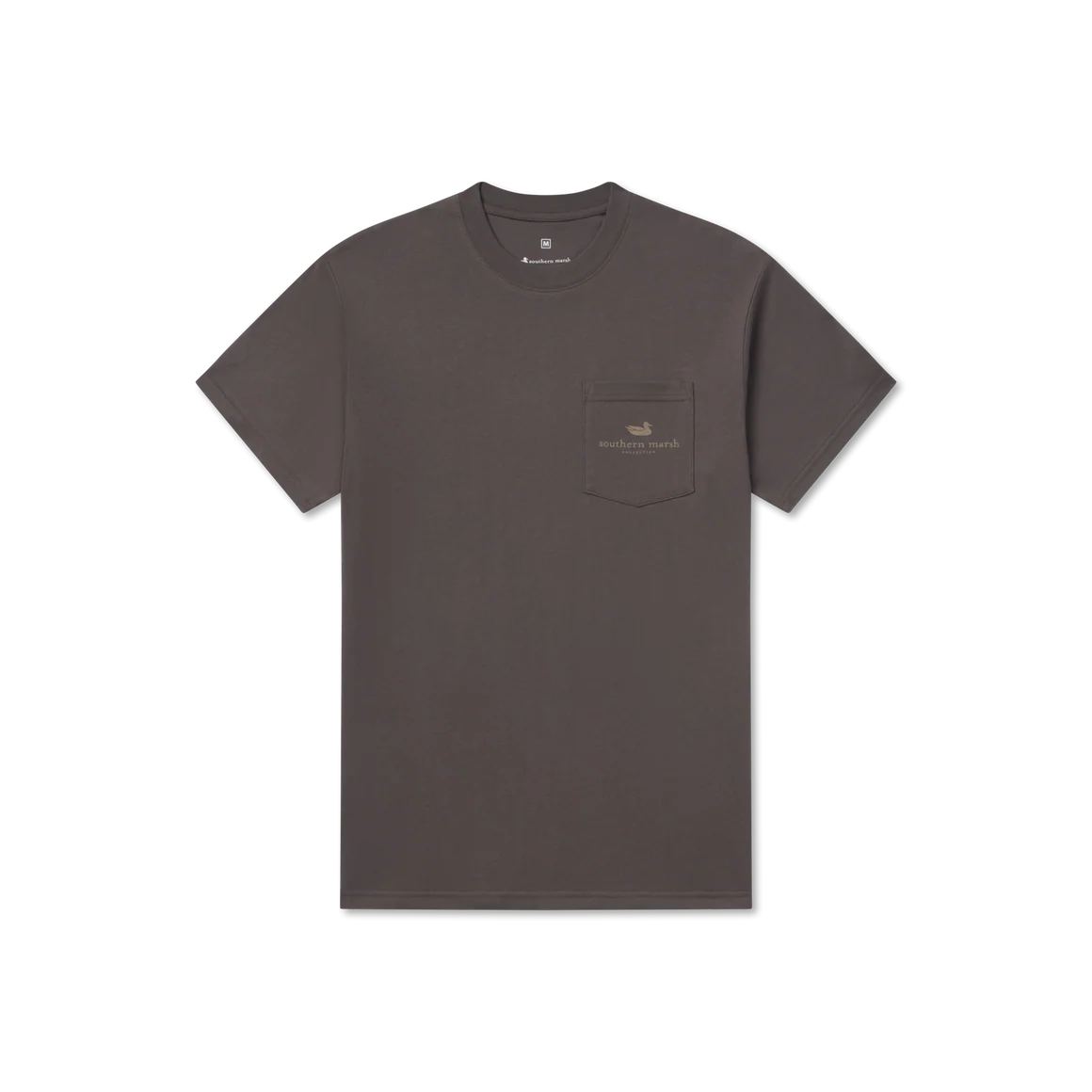 Southern Marsh | Duck Originals - Camo T-Shirt in Iron Gray
