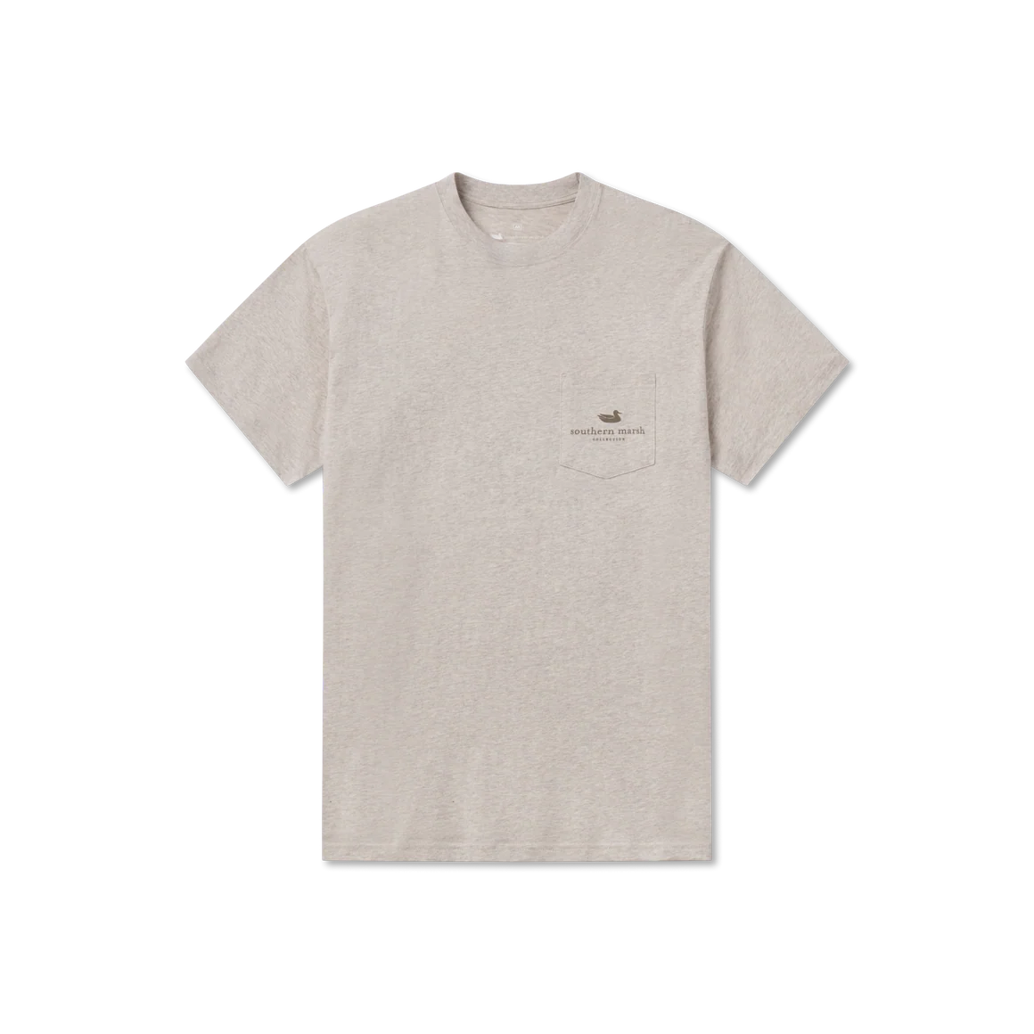 Southern Marsh | Duck Originals - Camo T-Shirt in Washed Oatmeal